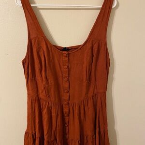 Torrid Rust Orange Tank Top